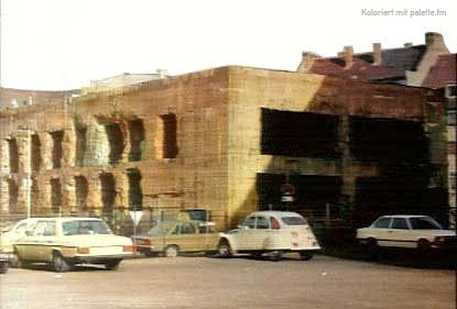 Bunker Ritterstra&szlig;e entfestigt vor dem Umbau